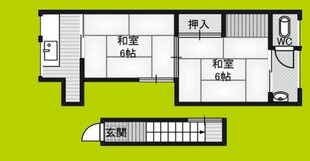 千本北1丁目　文化の物件間取画像